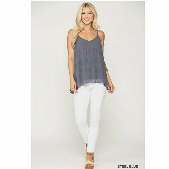 Breezy Boho Cami Tank Top - Picture 3 of 9